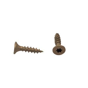 #8 Bronze Screws for EZ Louver Projects - 3/4 in.
