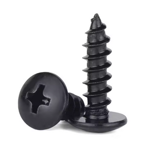 #10 Stainless Steel Screws for Pickets - 5/8 in. - Black
